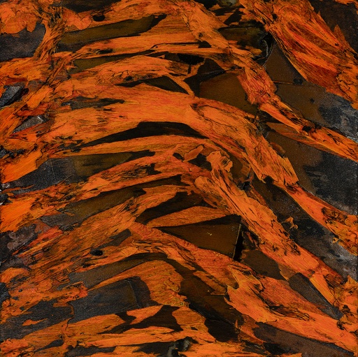 [R&B80x80ART+3] R&B Acrylique et Papier Brûlé ART+3