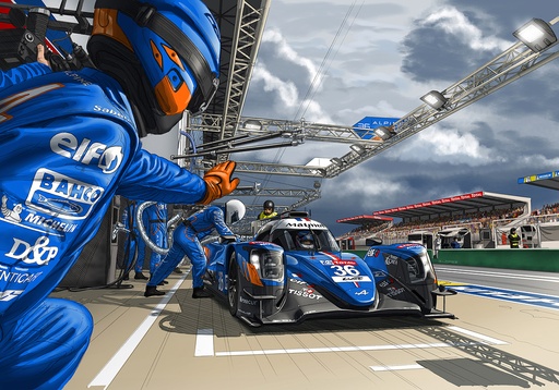 ALPINE Pitstop Le Mans 2019